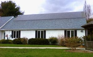 URI BIPV Sunslates solar installation