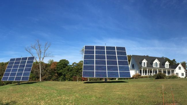 Residential Install - PA Residential Dual-Axis Trackers